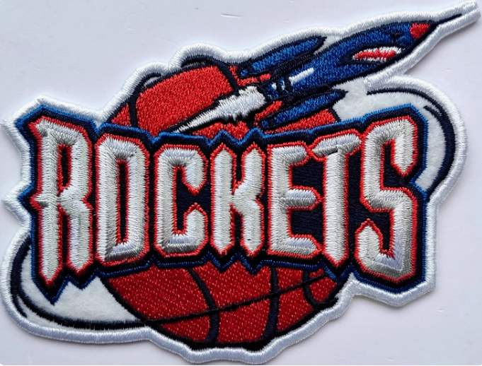 Houston Rockets Logo Iron on Patch 10CMx7.4CM